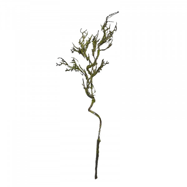 HTI-Living Flora Moos Zweig Hellgrün 106 cm Kunstpflanze