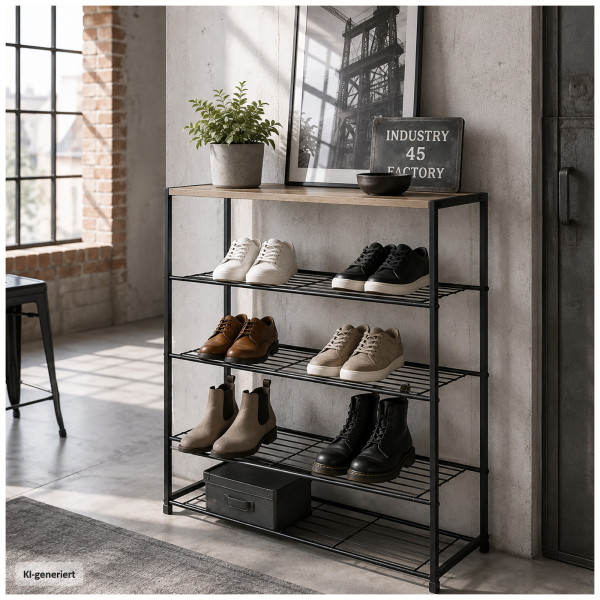 Schuhbank Elio 4 sonoma