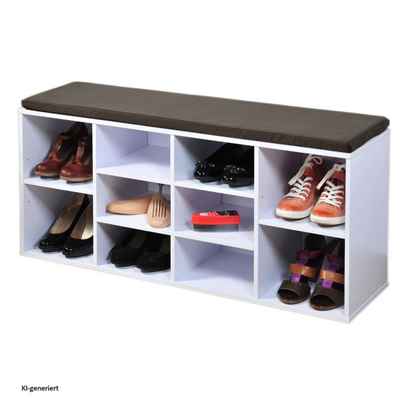 Schuhbank Katja1 L weiß