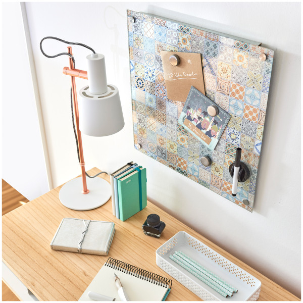 ZELLER Present Mosaik Memoboard aus Glas