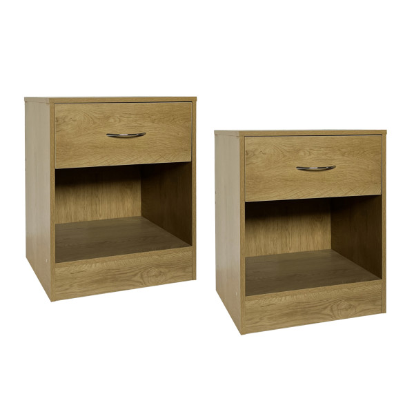 HTI-Living Thekla Baumscheibe Nachtschrank 2er-Set