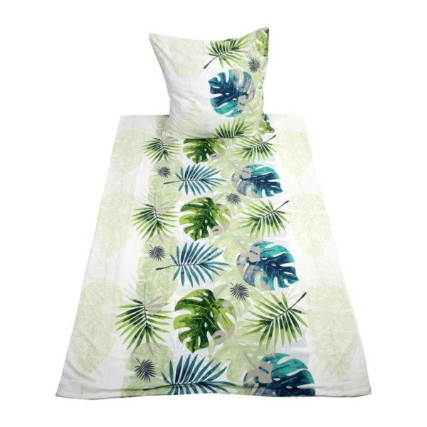 HTI-Living Monstera Bettwäsche 2-teiliges Set 135 x 200