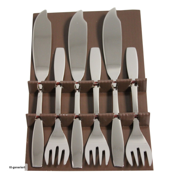 Fisch-Besteckset 6tlg.