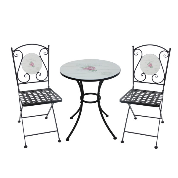 HTI-Living Celia Bienvenue Tisch und 2 Stühle