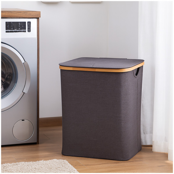 HTI-Living Aufbewahrungsbox Wäschebehälter mit Deckel