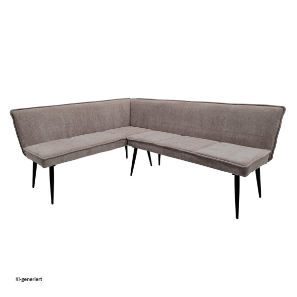 Eckbank Mesilla 154 x 195 cm Braun