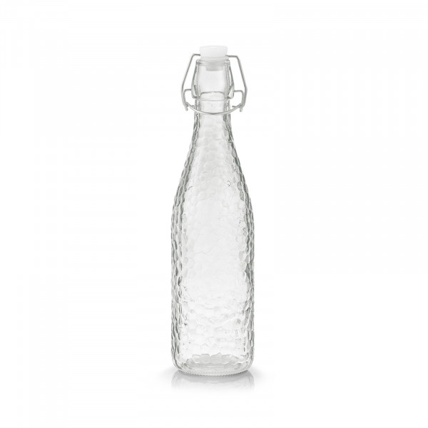 neuetischkultur mit Bügelverschluss Glasflasche transparent