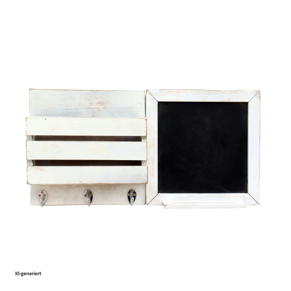 Garderobe Lino mit Tafel weiß Lino