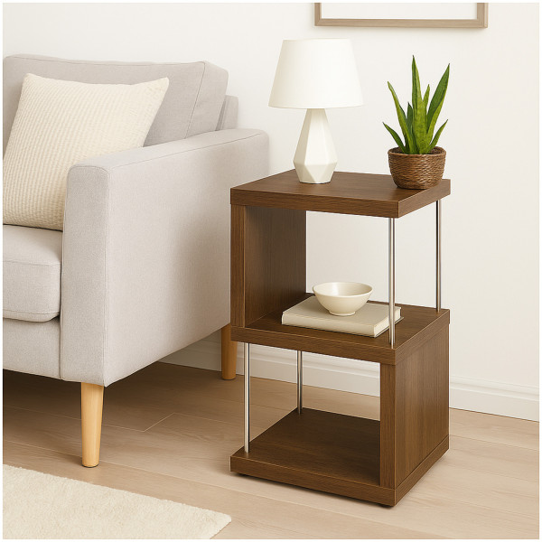 HTI-Living modernes Bücherregal Standregal Eiche Regal 30x65x30 cm