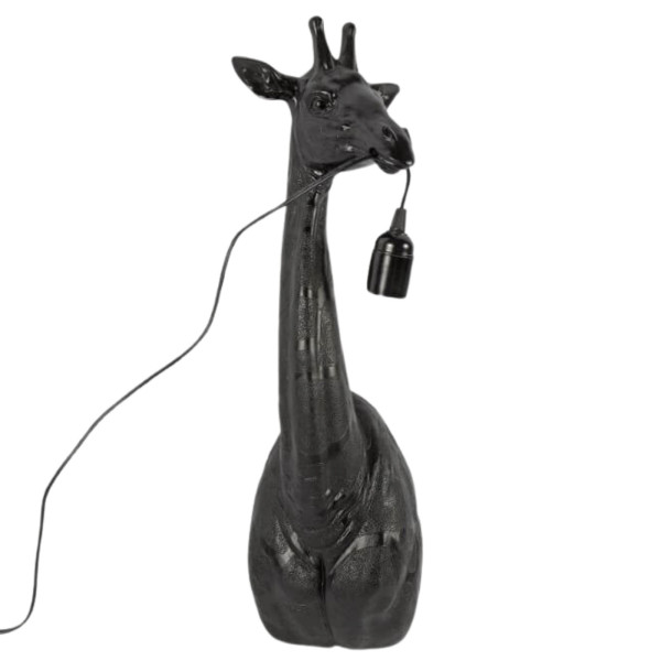 HTI-Living Giraffe Lampe schwarz