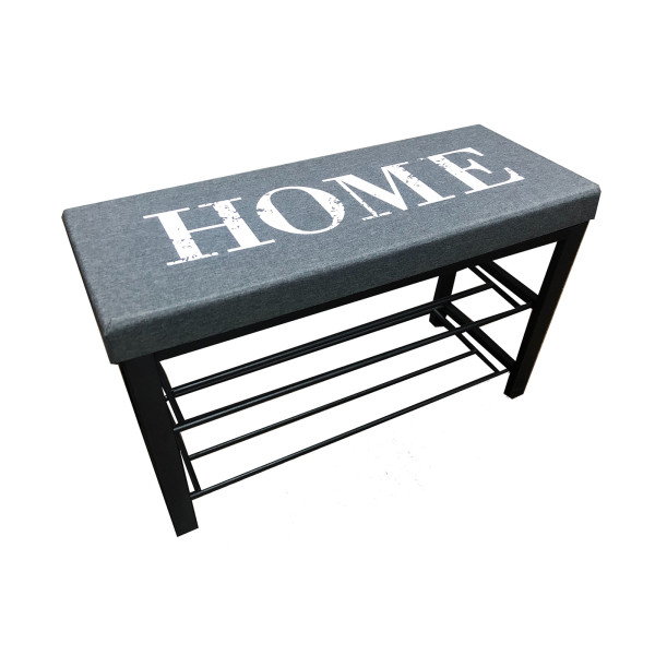 HTI-Line Mandy Home Grau Schuhbank