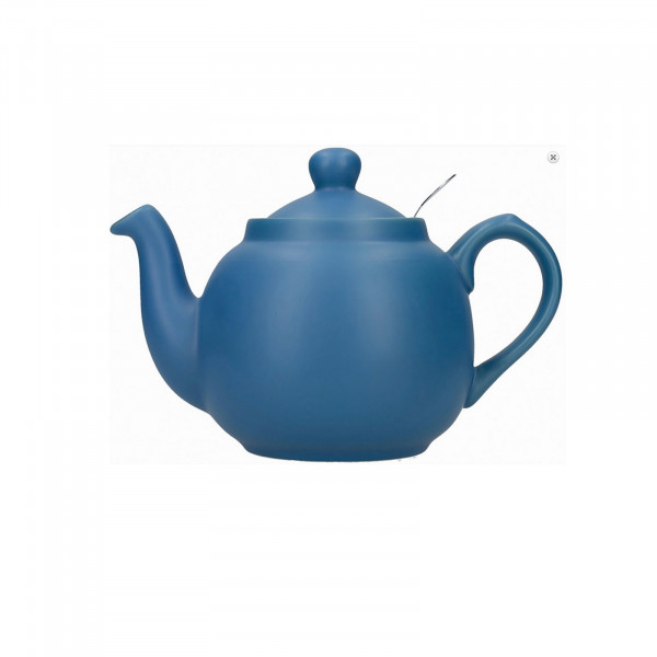 neuetischkultur London Potterie Farmhouse Teekanne, Keramik/Edelstahlsieb, für 6 Tassen