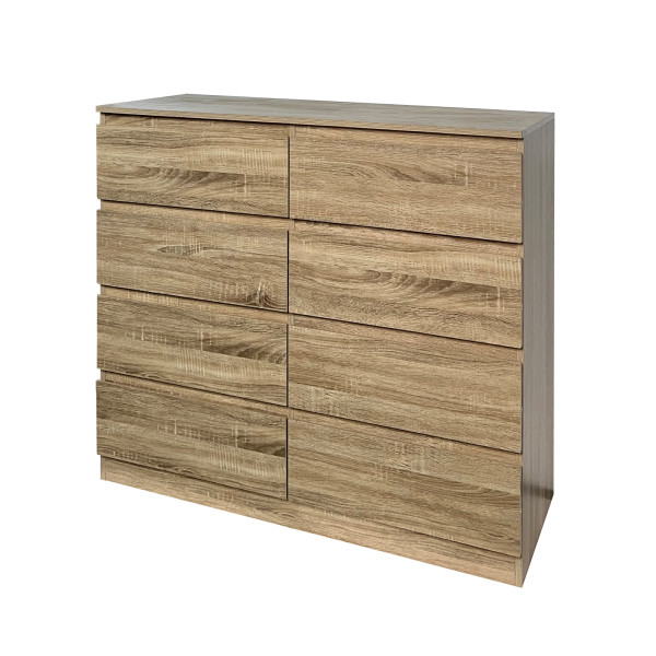 HTI-Living Thekla Sonoma Kommode 8 grifflose Schubladen