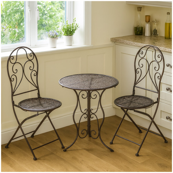 HTI-Living Lani Braun Essgruppe 3-teilig