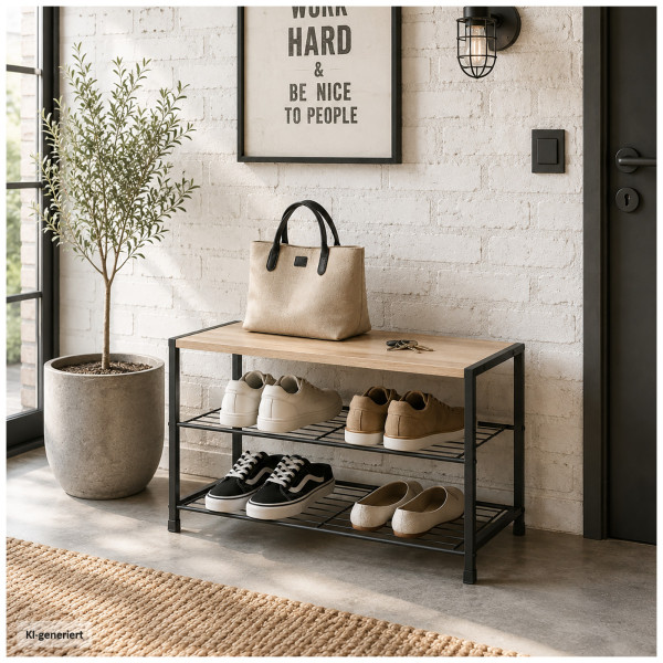 Schuhbank Elio 2 sonoma
