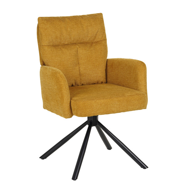 HTI-Living Kyra Gelb Drehstuhl