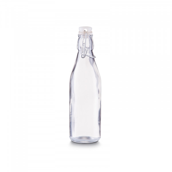 ZELLER Present mit Bügelverschluss 250 ml Glasflasche