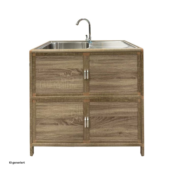 Outdoorspüle Gerti L 83x43x83cm sonoma