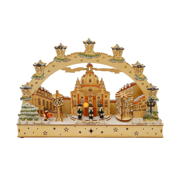 HTI-Living Dresden Frauenkirche Leuchtbogen LED