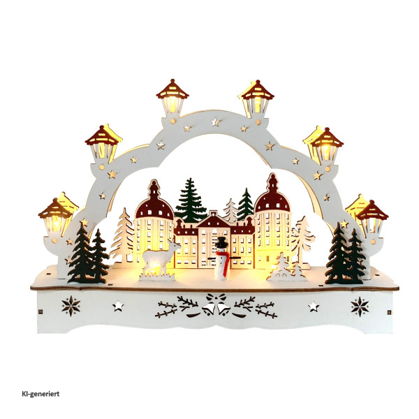 Lichterbogen Winterschloss