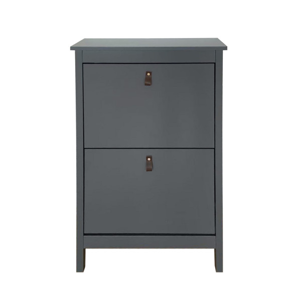 HTI-Living Hayet Grau Schuhschrank