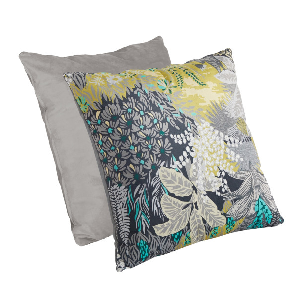 HTI-Living Forest Grau und Grau Kissen Nathalie Dreamy 2er-Set