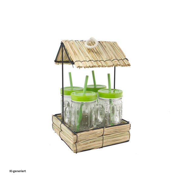Hütte m/4 trinkbecher Cactus