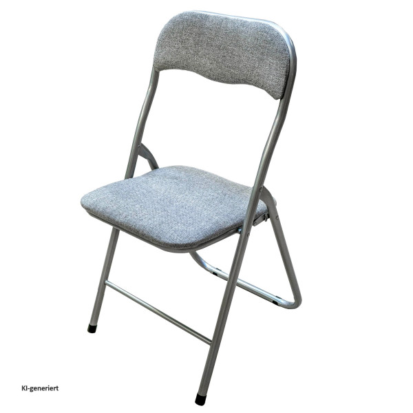 Klappstuhl Dima Fabric Grau