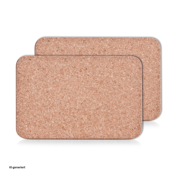 Untersetzer-Set, 2-tlg., Kork