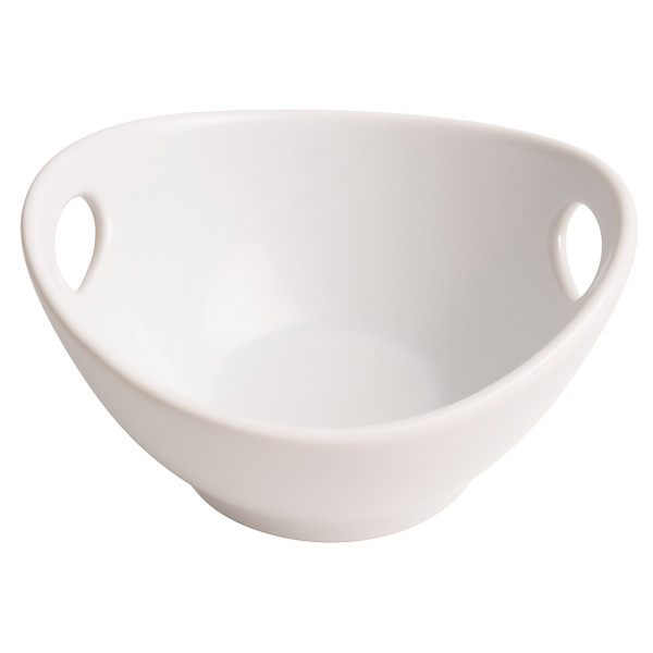 neuetischkultur kleine Schale 10 x 9 x 5,5 cm Servierschale oval Porzellan weiß