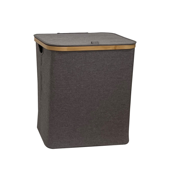HTI-Living Ilian 60 Liter Wäschekorb mit Deckel