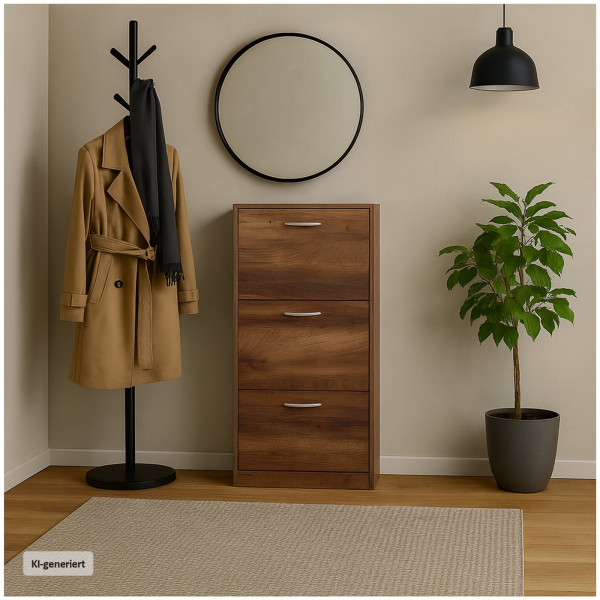 Schuhschrank Thekla Eiche