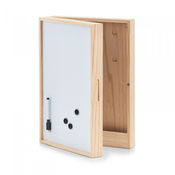 HTI-Living mit Whiteboard Schlüsselkasten, Memoboard, Holz