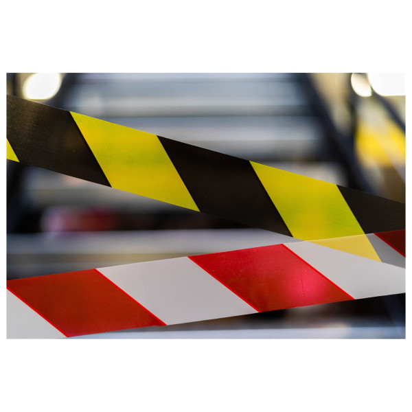 HTI-Living 12-teiliges Set Absperrbänder auf Rolle