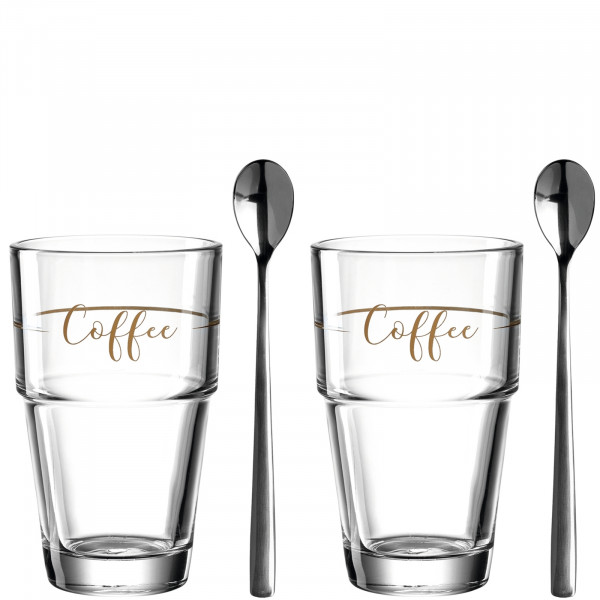 Leonardo Solo Becher-Coffee, 4tlg.