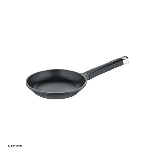 Bratpfanne 20cm, Aluminium, schwarz