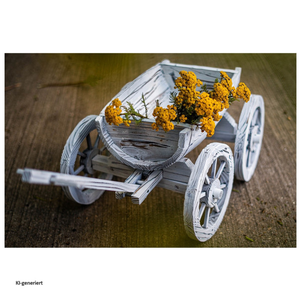 Dekohandwagen Sommerset Weiß
