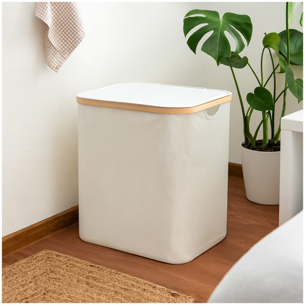 HTI-Living Aufbewahrungsbox Wäschebehälter mit Deckel