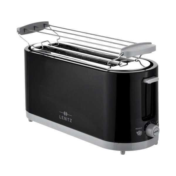 Lentz Schwarz 4 Scheiben-Toaster