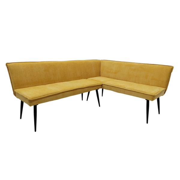 HTI-Living Mesilla Gelb kurzer Schenkel rechts Eckbank 195 x 154 cm