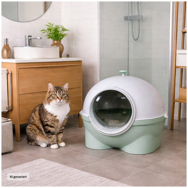 Katzentoilette Agosta grün IPS