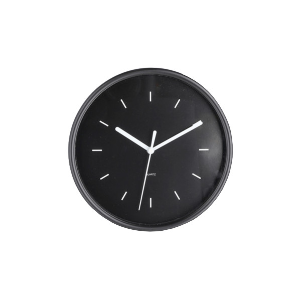 Wanduhr, schwarz, ca.20cmD