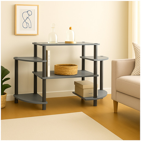 HTI-Living Ablageregal mit offenen Fächern Modernes Regal in Betonoptik