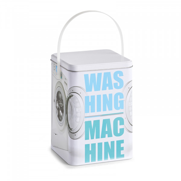 HTI-Living "Washing Machine" Waschpulver-Box, Metall