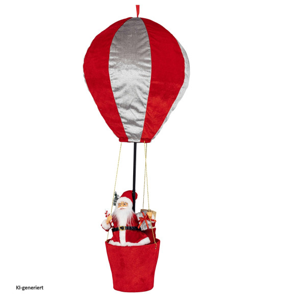 Deko Ballon Weihnachtsmann