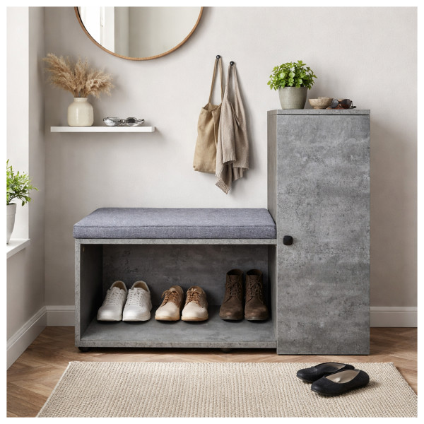 Schuhbank Thekla 8840 beton