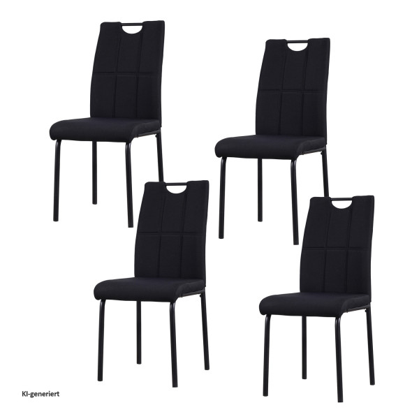 Stuhl Denton schwarz