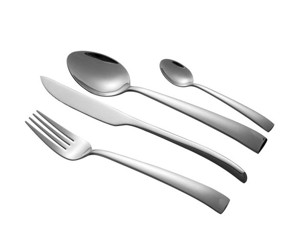 24-tlg. Besteck-Set Metallic Silver 18/0