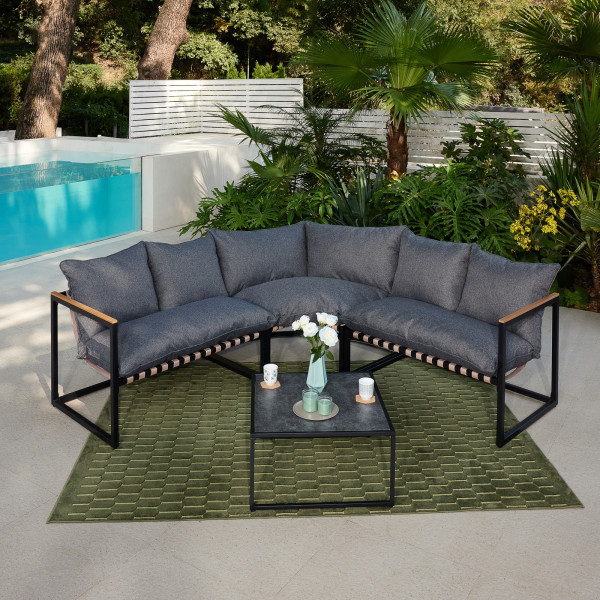Terrassenmöbel 4Sitzer Cirella
