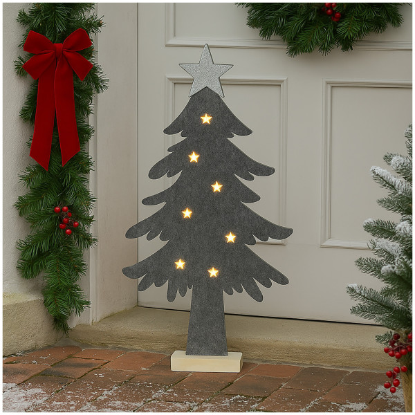 HTI-Living Filz LED Tannenbaum